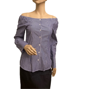 ANTONIO MELANI COLD‎ SHOULDER BLOUSE 6 for $36